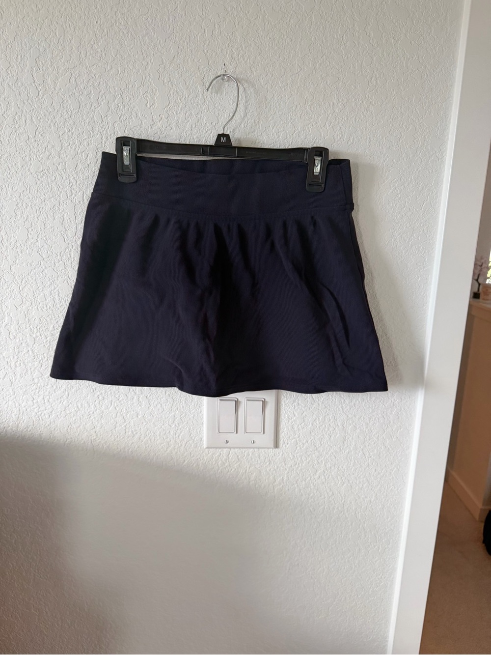 Lands' End Navy Athletic Skort